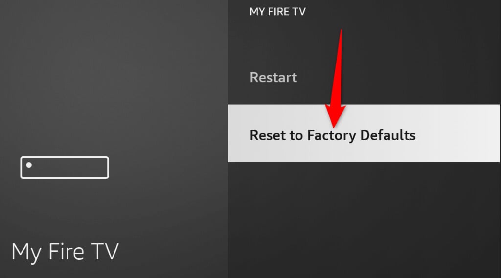 Reset Your Fire TV Stick image 2