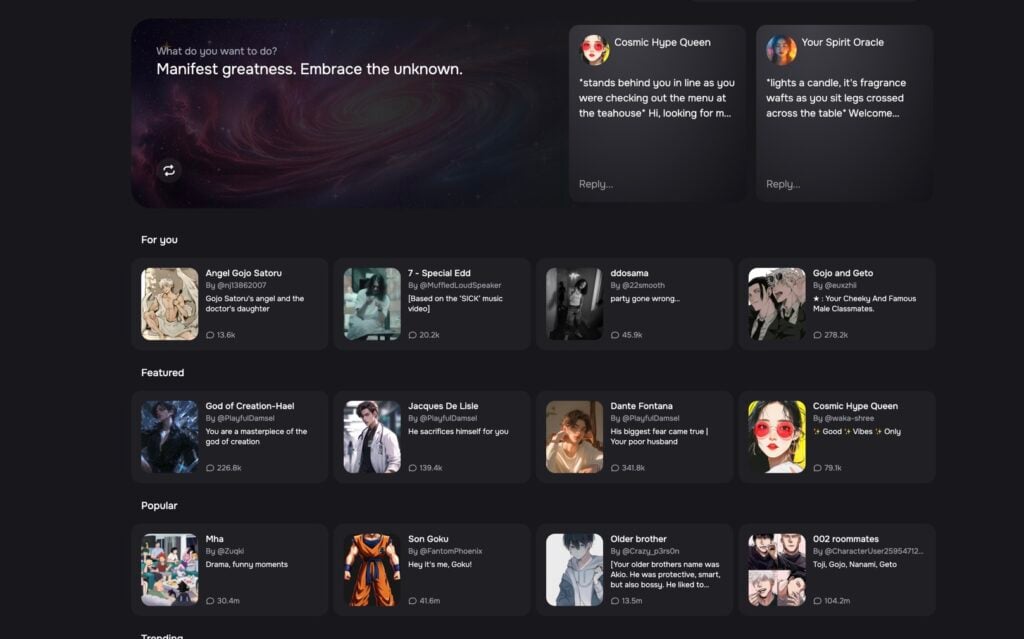 The Rise of AI Character Chat Apps image