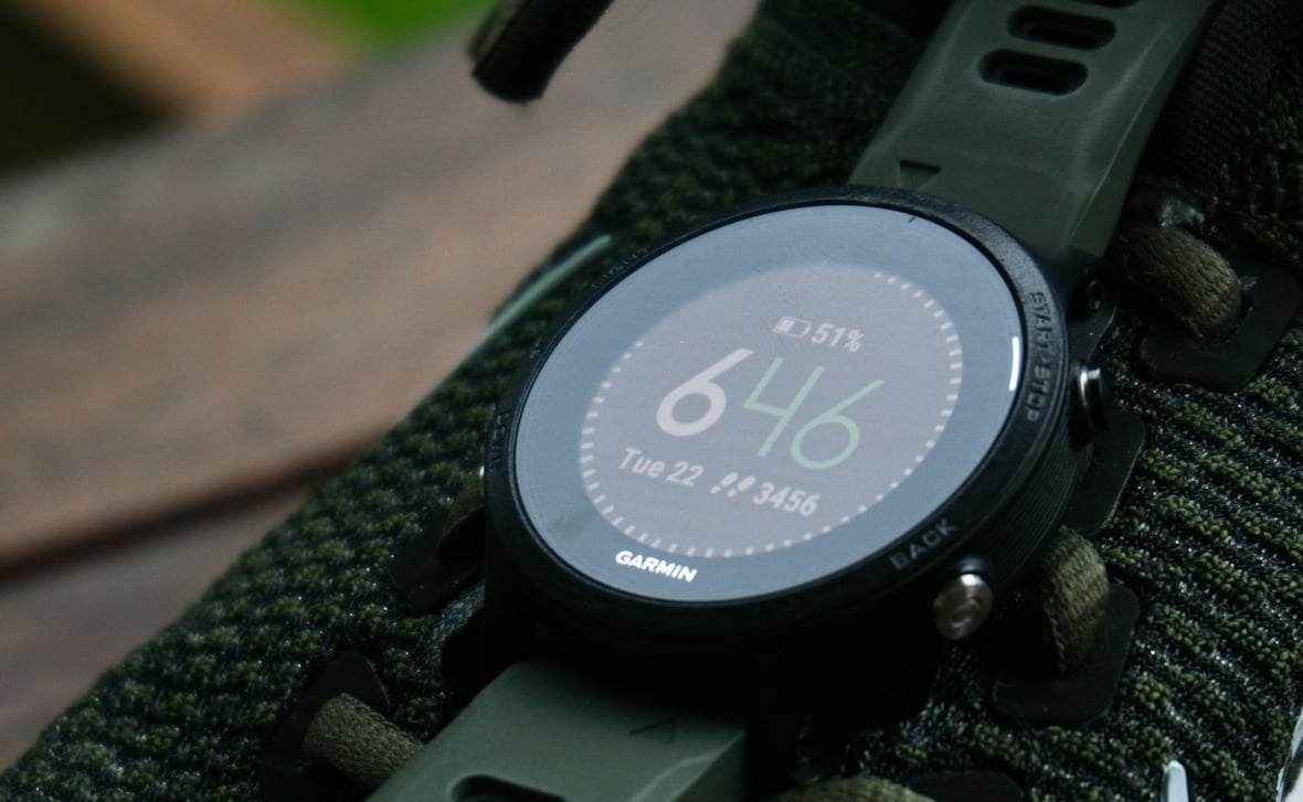A Garmin Forerunner 935 smartwatch
