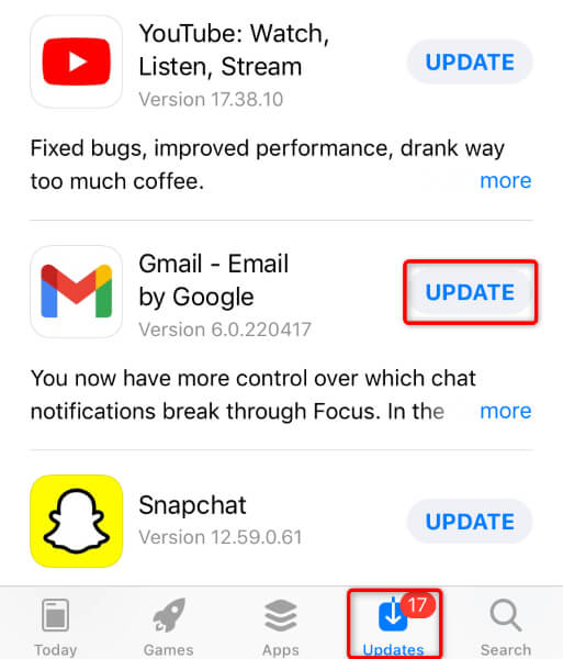 On iPhone and Android image