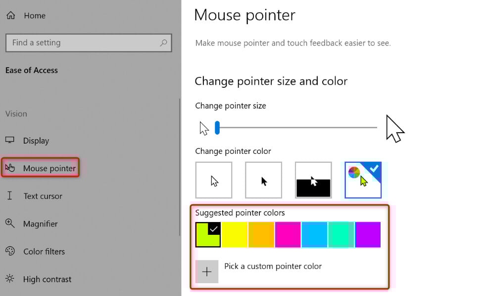 Change Your Cursor’s Color on Windows image 2