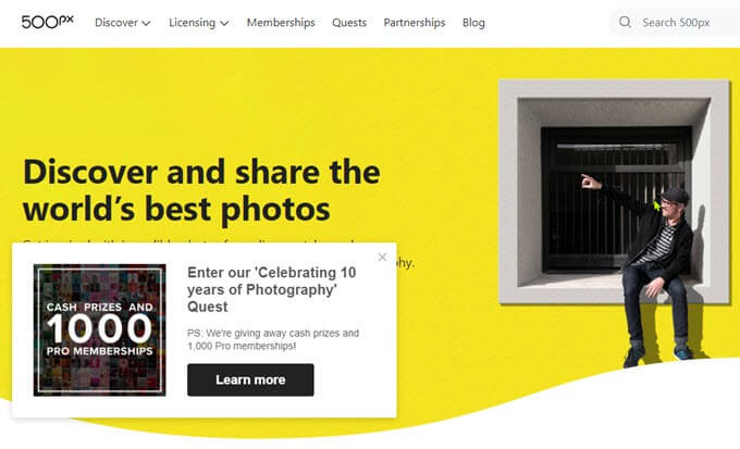 500px image