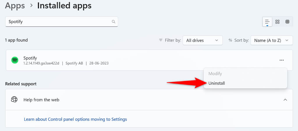 Remove and Reinstall Spotify on Your Device image 2