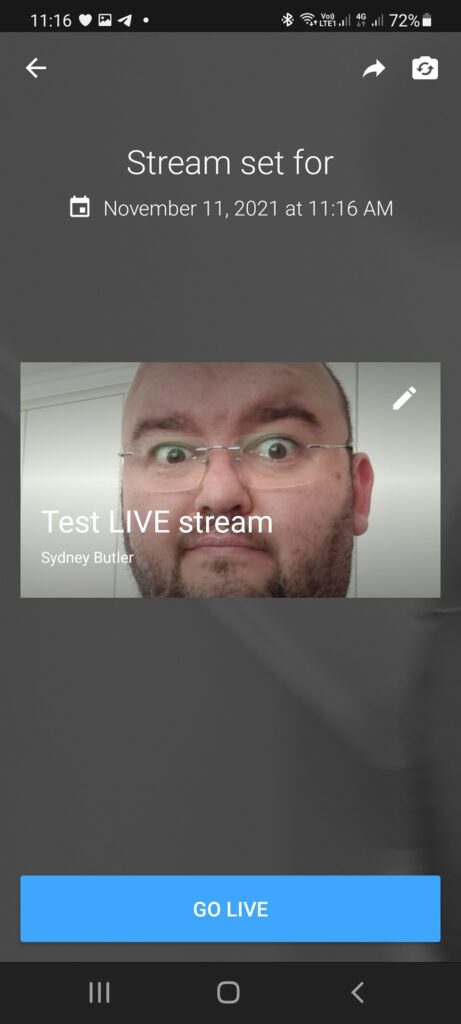 YouTube Live (Android and iOS) image
