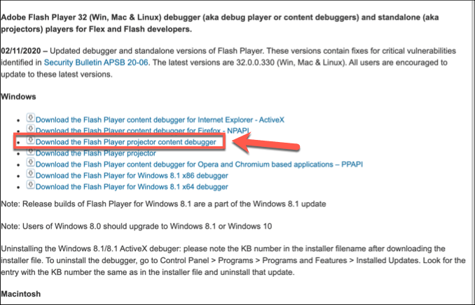 Using The Adobe Flash Player In 2020 & Beyond image