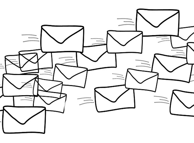 emails-flying - Online Tech Tips OTT Explains : What Is The Difference Between POP & IMAP In My Email Account? image
