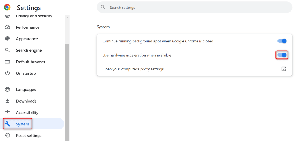 Turn Off Hardware Acceleration in Your Web Browser image