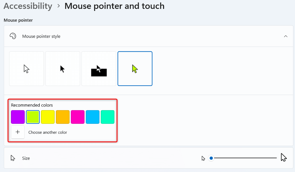Change Your Cursor’s Color on Windows image