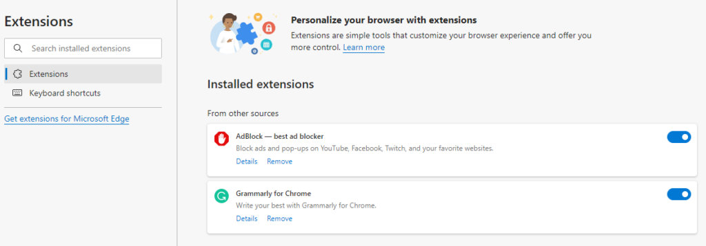 Turning Off Popup or AdBlocker Extensions image 5